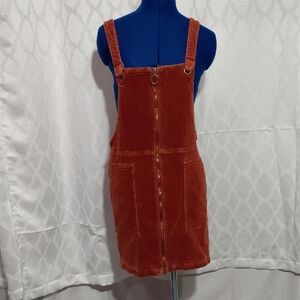 Wild Fable Rust Corduroy Dress